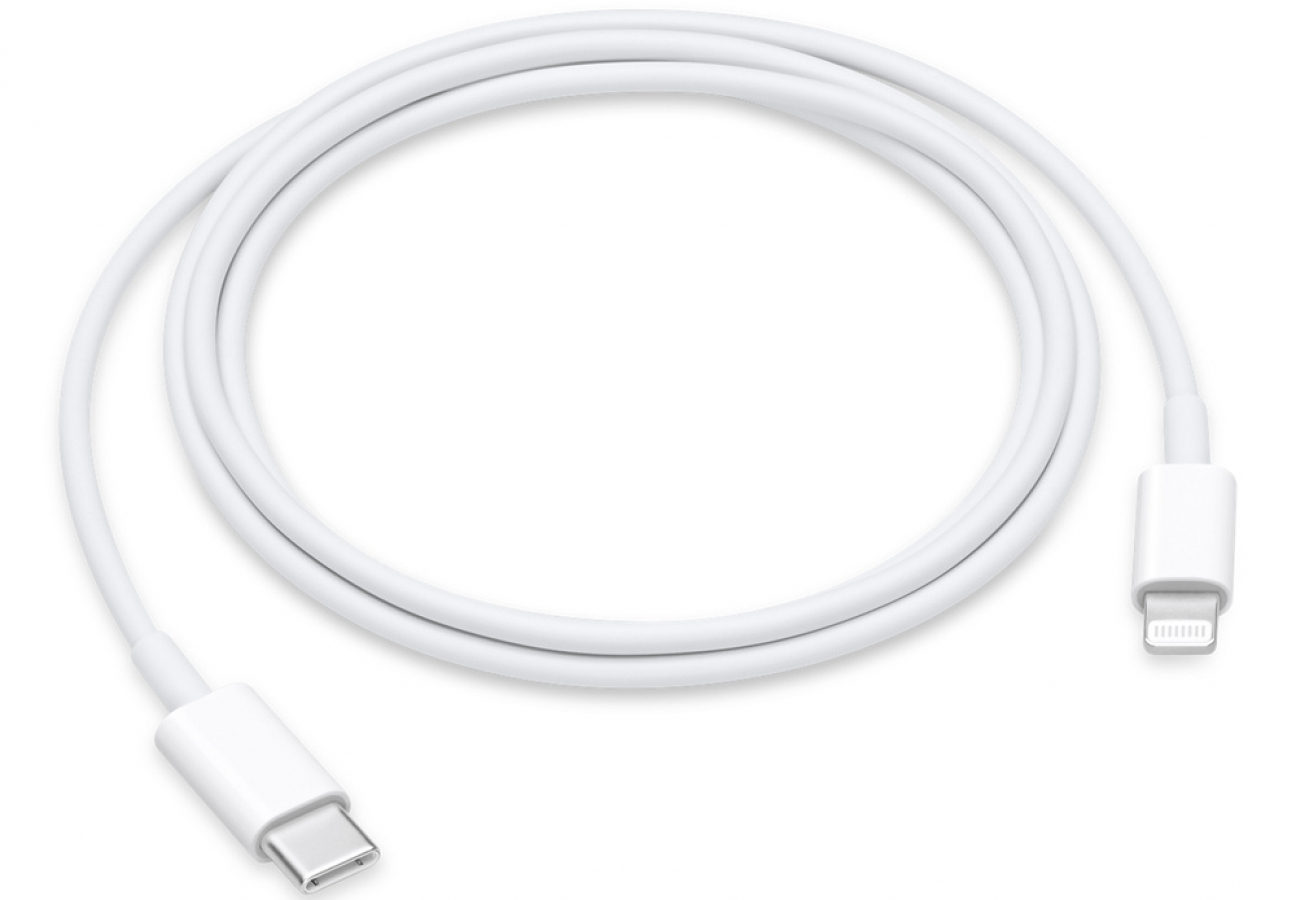 Kabelis Apple USB Type-C to Lightning 2m White (MQGH2ZM/A)