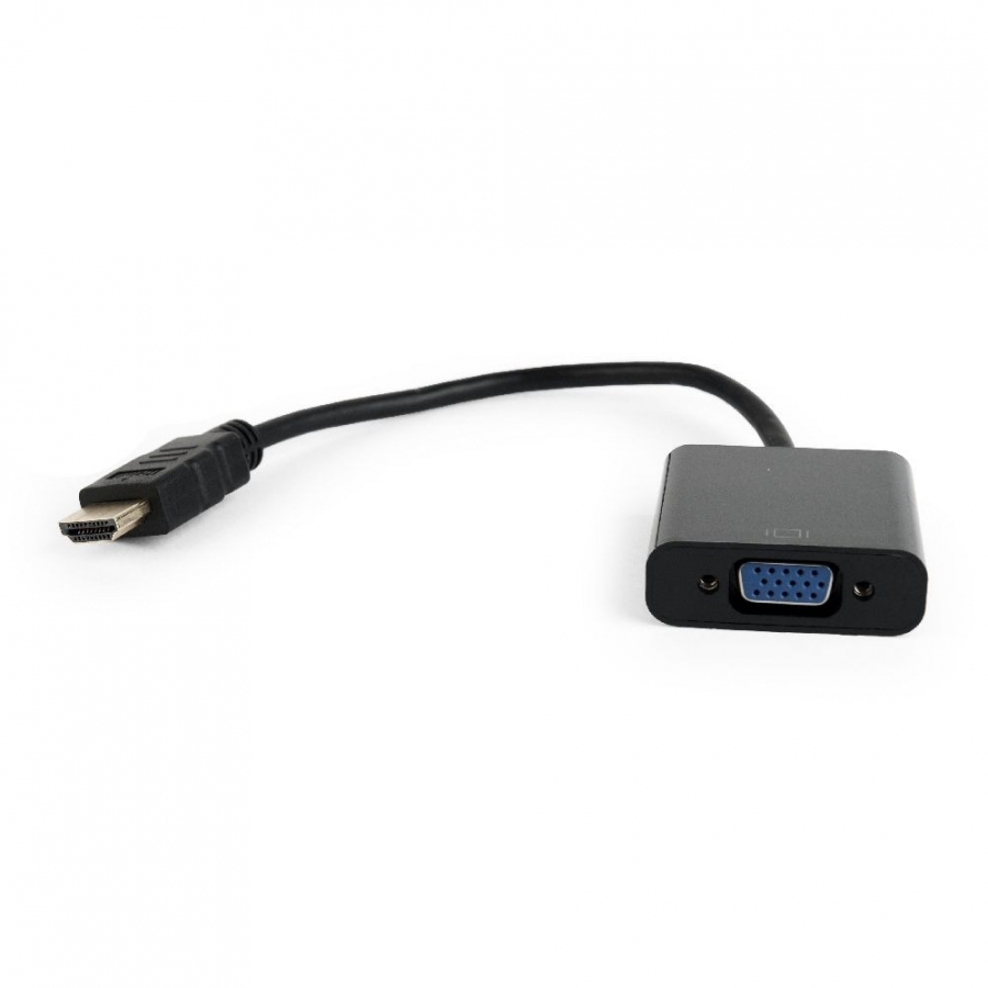 Gembird HDMI Male - VGA Female Black Full HD (A-HDMI-VGA-04)