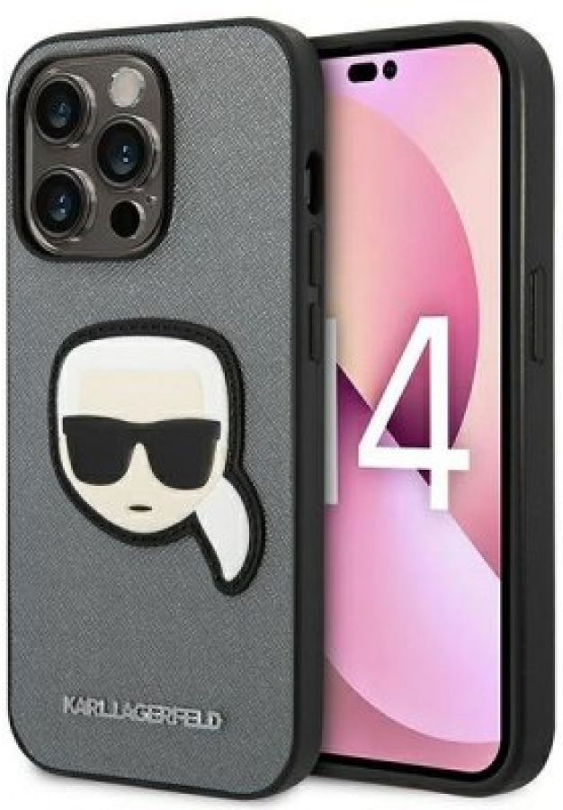 Maciņš telefonam Karl Lagerfeld KLHCP14LSAPKHG for Apple iPhone 14 Pro (KLHCP14LSAPKHG)