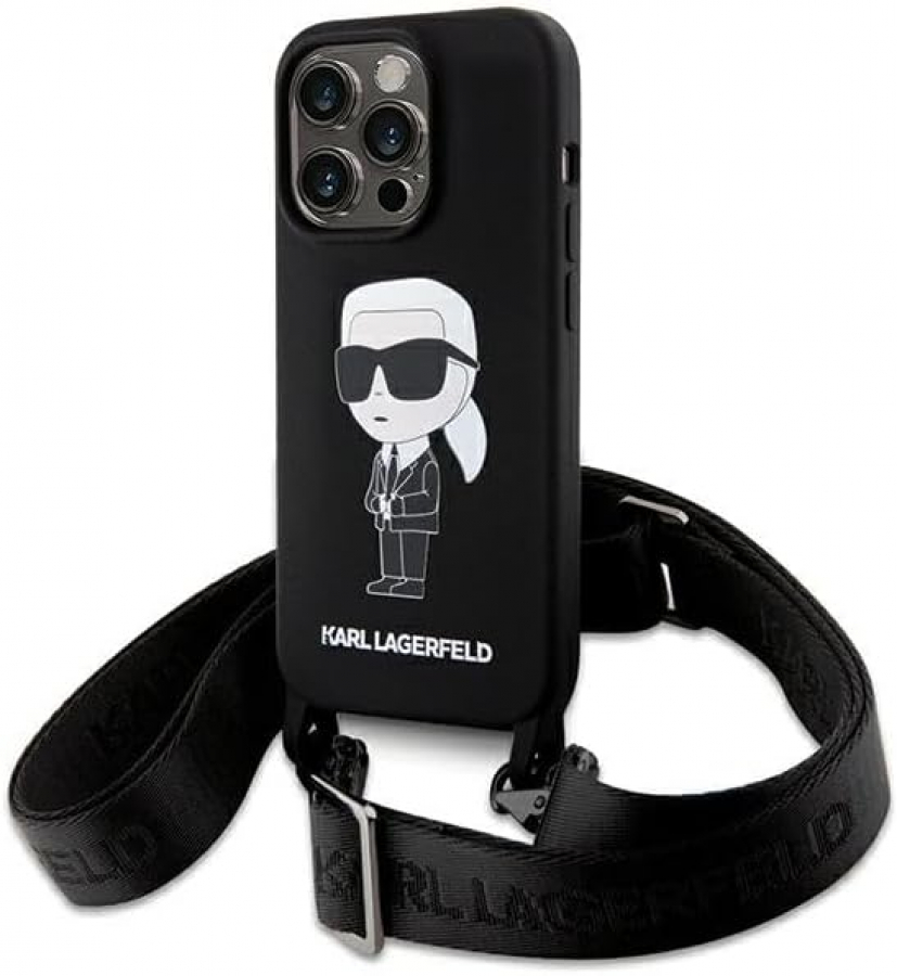 Maciņš telefonam Karl Lagerfeld KLHCP15XSCBSKNK for Apple iPhone 15 Pro Max (KLHCP15XSCBSKNK)