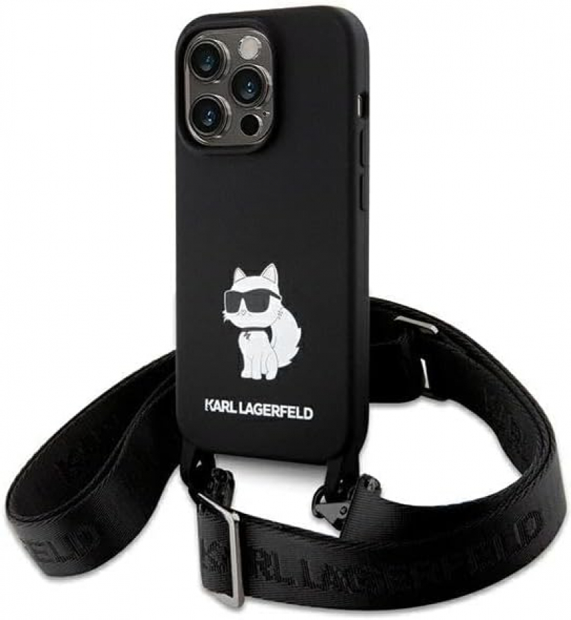 Maciņš telefonam Karl Lagerfeld KLHCP15XSCBSCNK for Apple iPhone 15 Pro Max (KLHCP15XSCBSCNK)