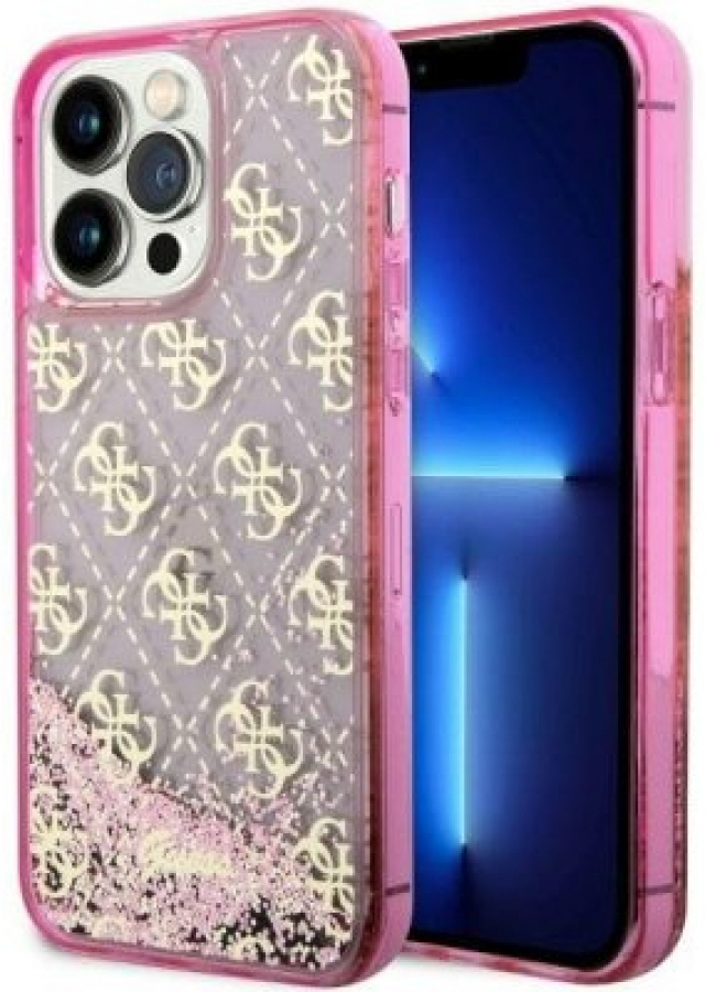 Case for Guess for Apple iPhone 14 Pro Max (GUHCP14XLC4PSGP)