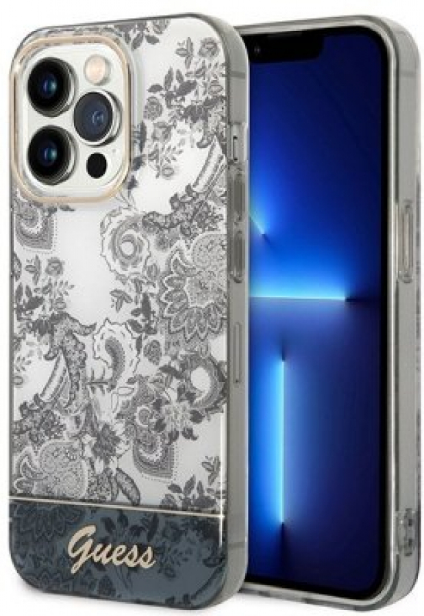 Case for Guess for Apple iPhone 14 Pro Max (GUHCP14XHGPLHG)