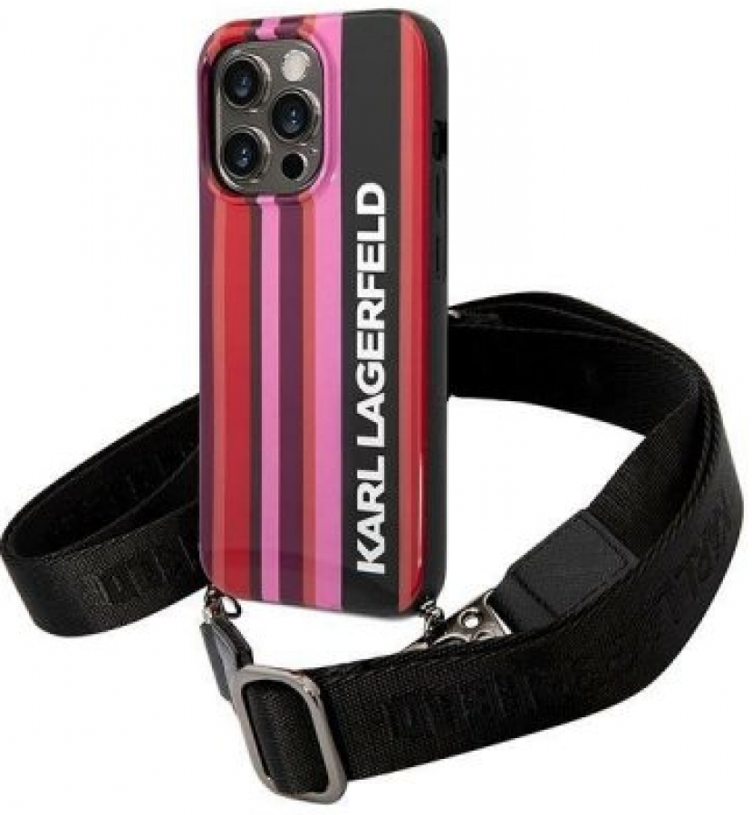 Maciņš telefonam Karl Lagerfeld for Apple iPhone 14 Pro (KLHCP14LSTSTP)