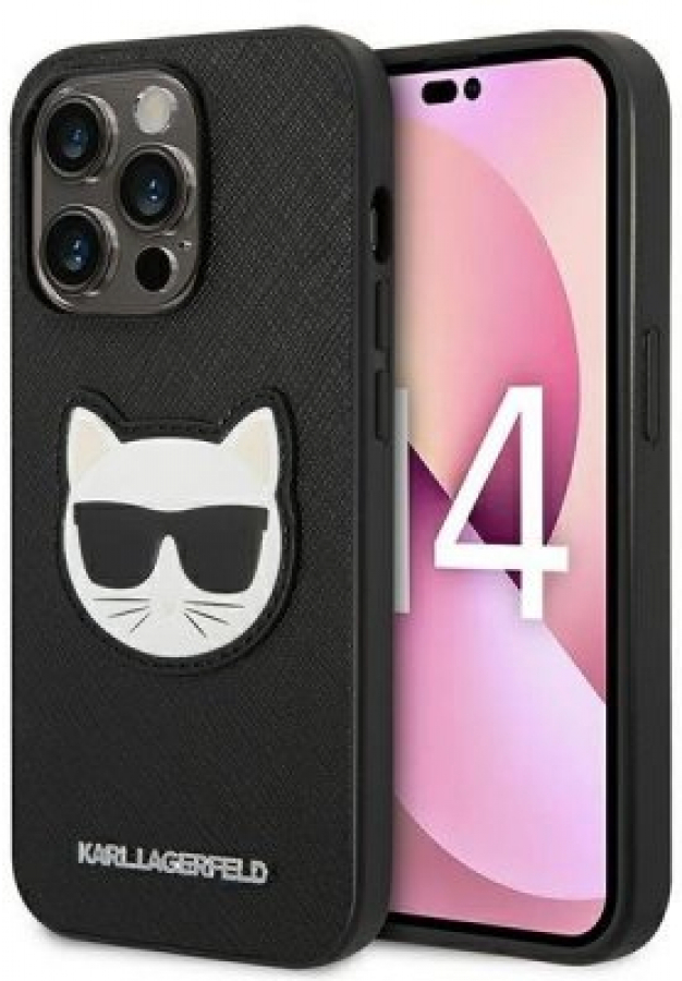 Phone case Karl Lagerfeld for Apple iPhone 14 Pro Max (KLHCP14XSAPCHK)