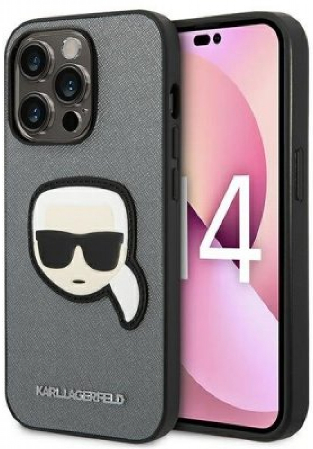 Phone case Karl Lagerfeld for Apple iPhone 14 Pro Max (KLHCP14XSAPKHG)