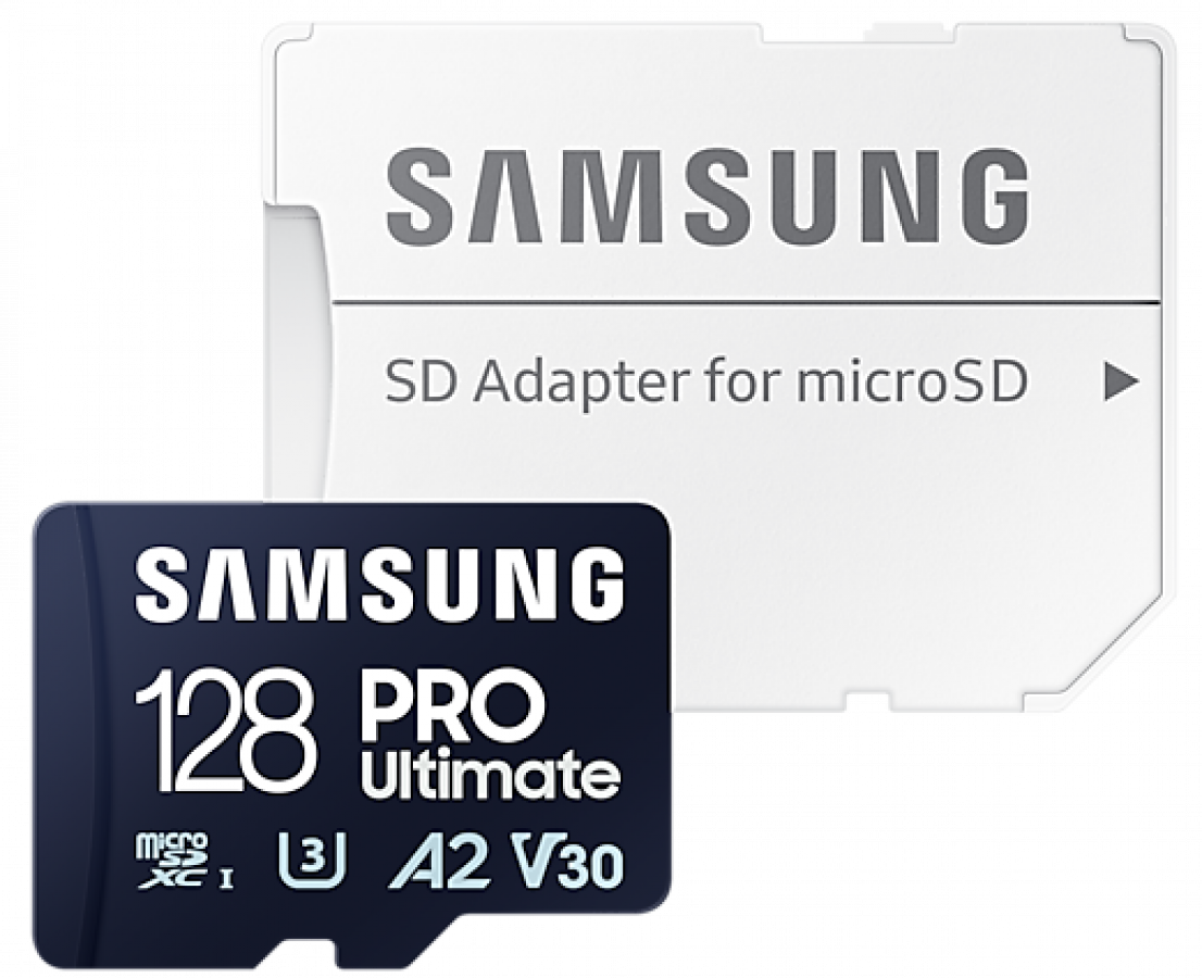 Atmiņas karte Samsung MicroSDXC 128GB PRO Ultimate with Adapter (MB-MY128SA/WW)