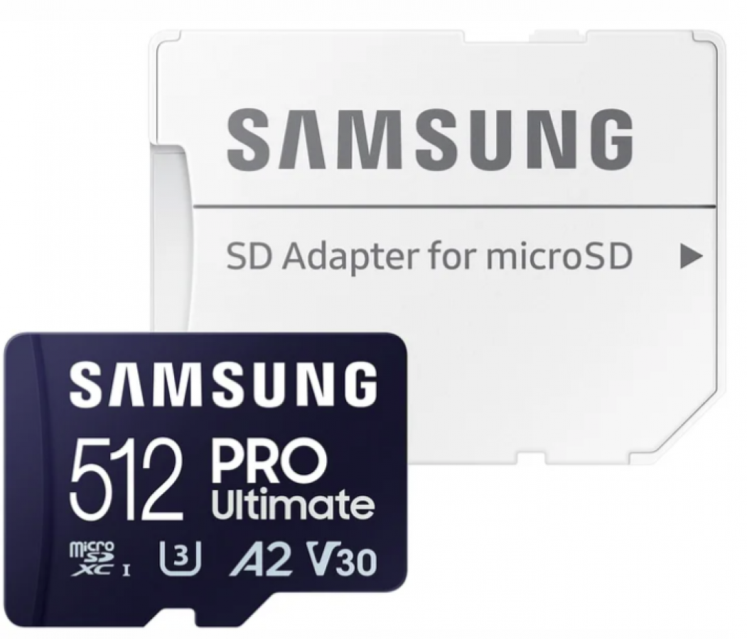 Atmiņas karte Samsung MicroSDXC 512GB PRO Ultimate with Adapter (MB-MY512SA/WW)