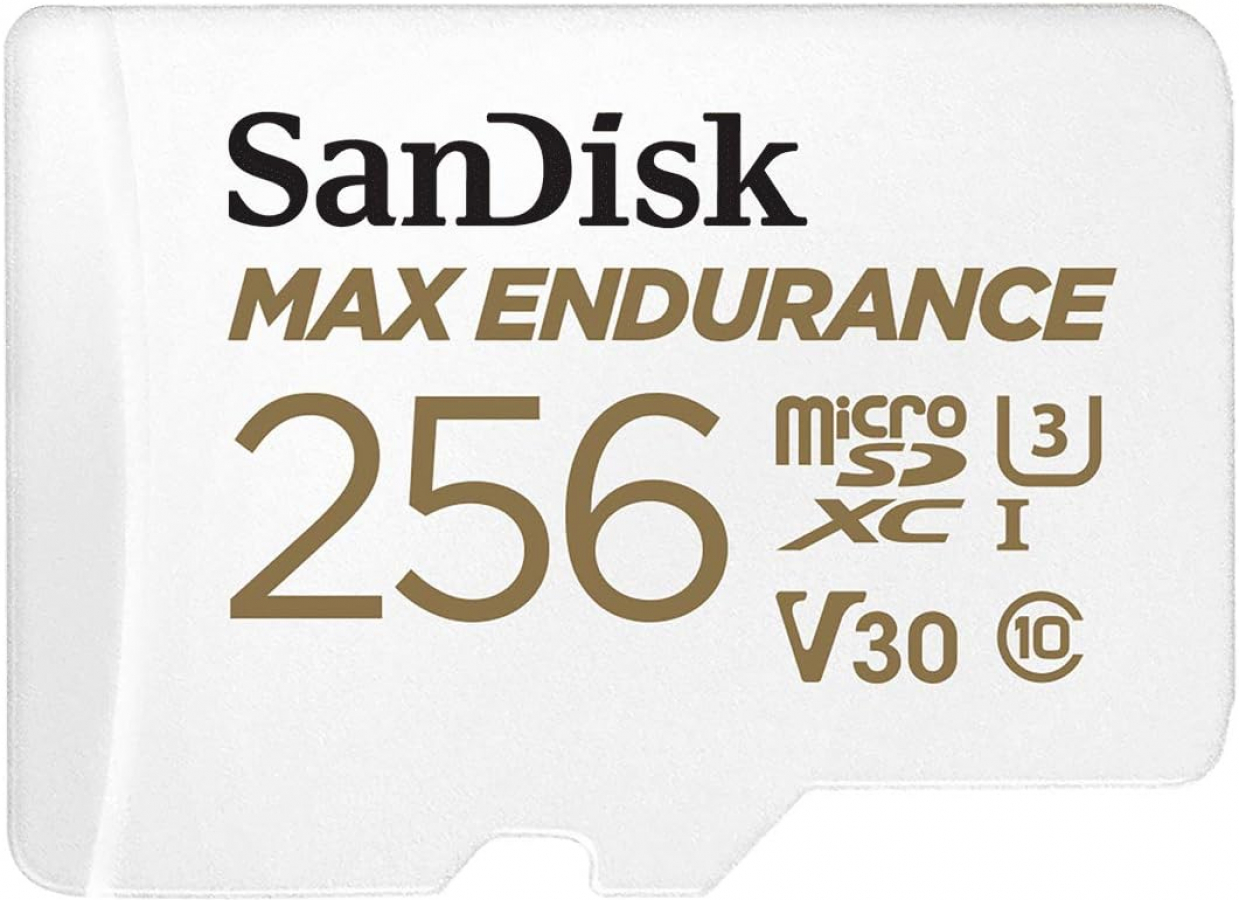 Atmiņas karte SanDisk MAX ENDURANCE microSDXC 256GB + SD Adapter (SDSQQVR-256G-GN6IA)