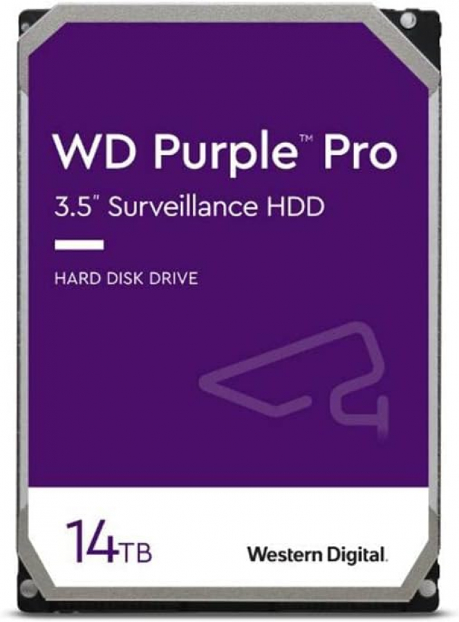 Cietais disks Western Digital Purple Pro 14TB (WD142PURP)