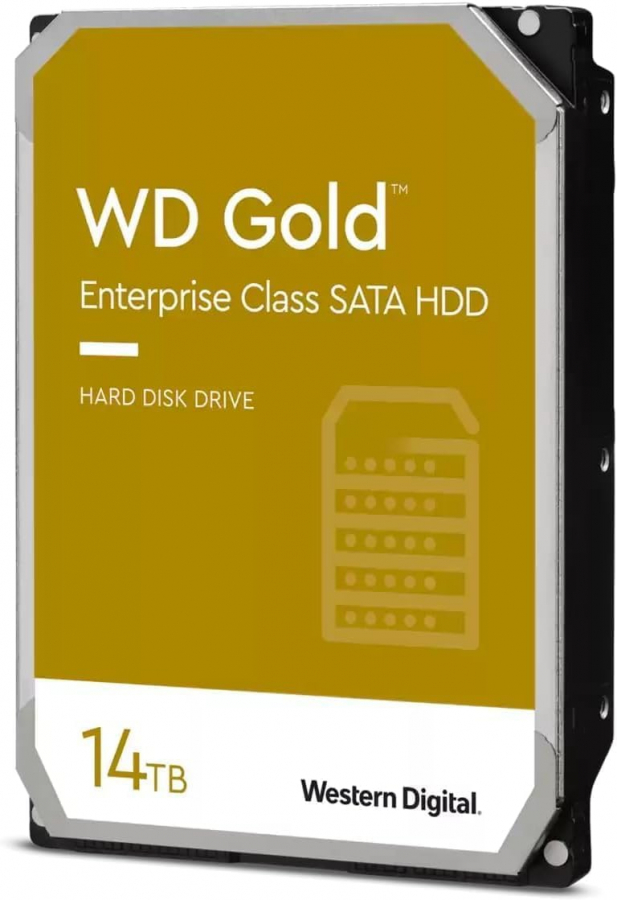 Cietais disks Western Digital Gold Enterprise Class 14TB (WD142KRYZ)
