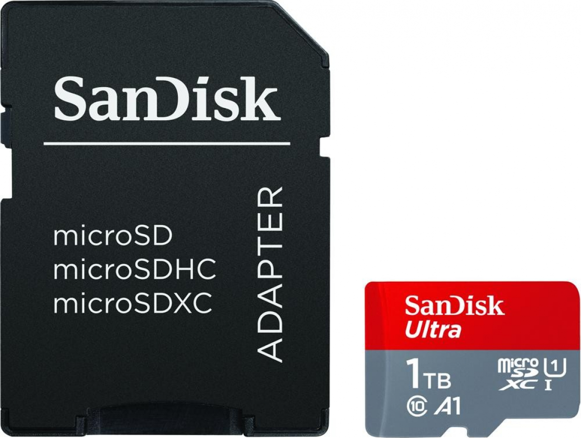 Atmiņas karte Sandisk Ultra microSDXC 1TB + Adapter (SDSQUAC-1T00-GN6MA)