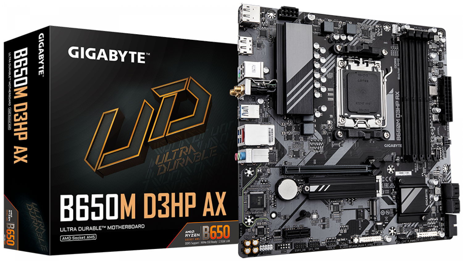 Pamatplate Gigabyte B650M D3HP AX (rev. 1.0) (B650M D3HP AX)