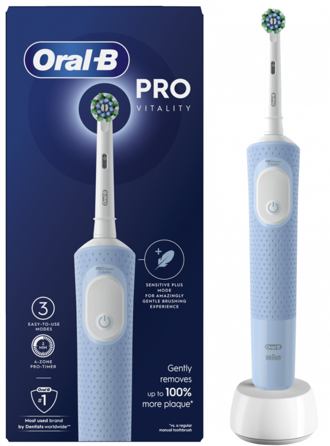 Elektriskā zobu birste Braun D 103.413.3 BLUE (D 103.413.3 BLUE)