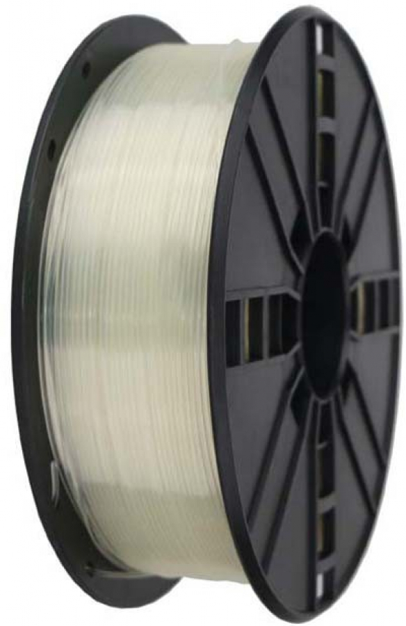 3D Printera izejmateriāls Gembird PLA Transparent 1,75 mm 1kg (3DP-PLA1.75-01-TR)