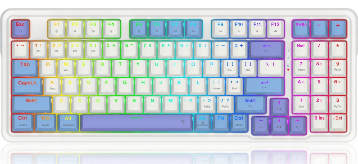 Keyboard Redragon Gloria Pro Bumblebee (K664WBP-RGB-PRO)