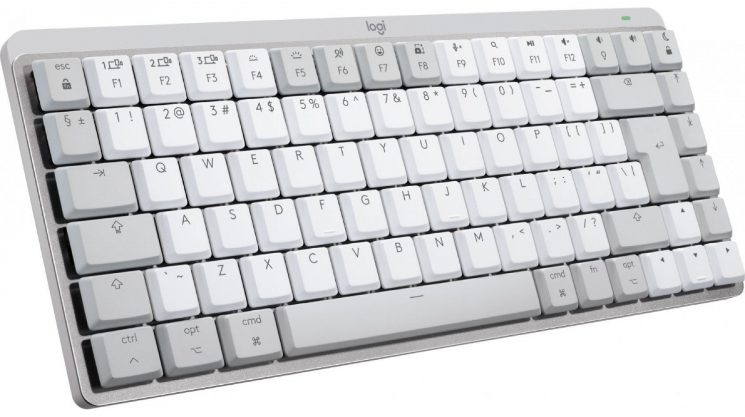 Klaviatūra Logitech MX Mechanical Mini for Mac Wireless Gray (920-010799)