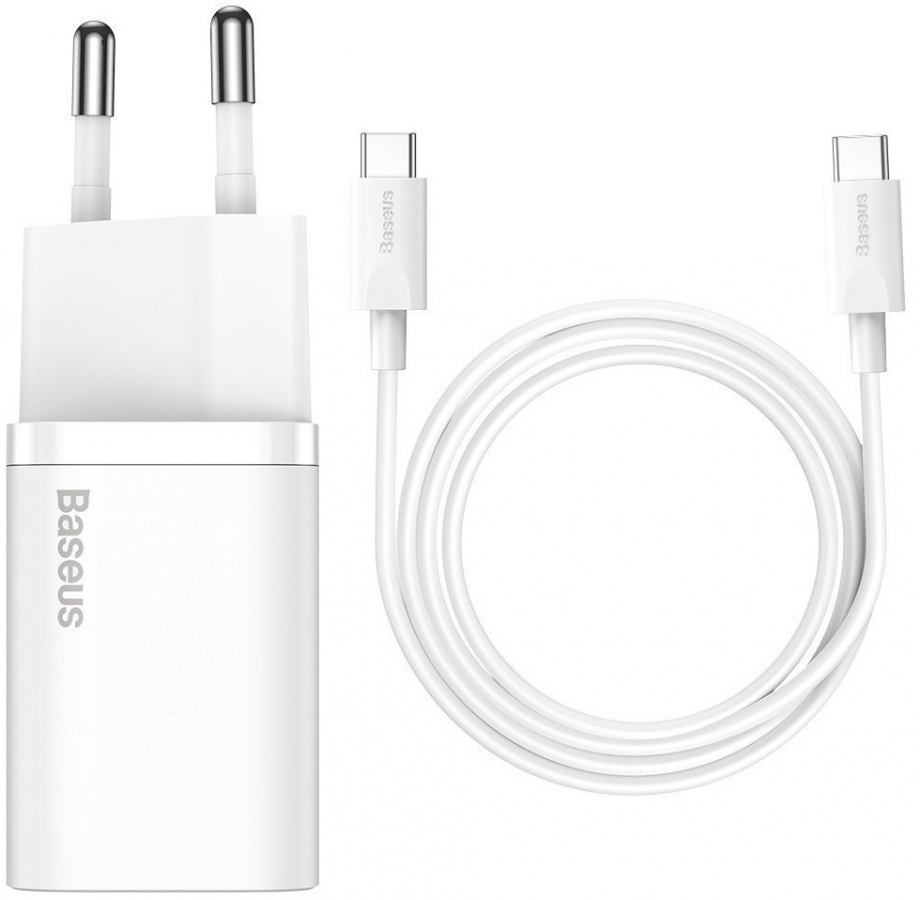 Lādētājs Baseus Super Si Quick 1C 25W White (TZCCSUP-L02)
