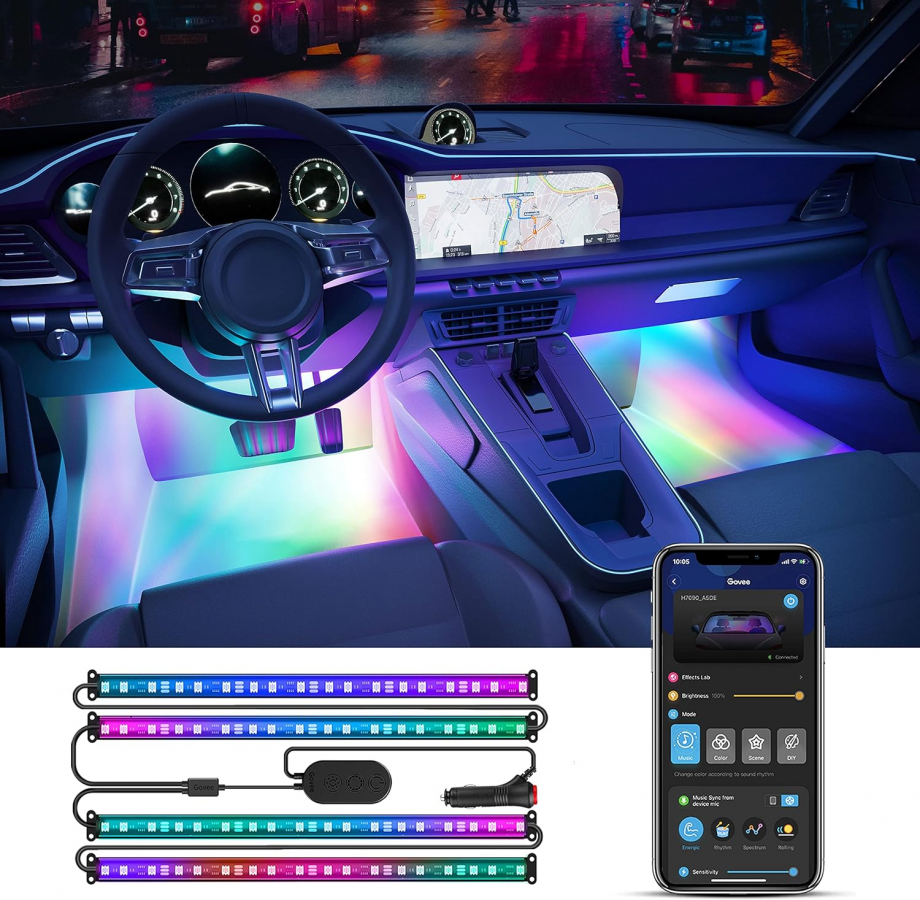LED Strip Govee Smart Car LED Strip Lights (H70900A1)