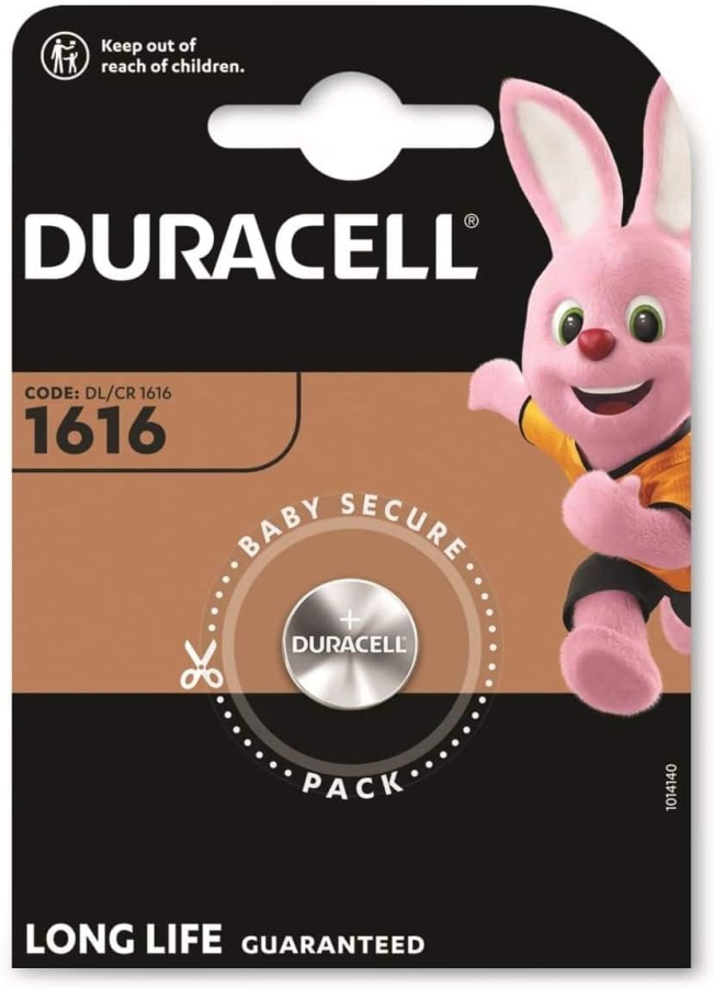 Baterija Duracell CR1616 3V (5000394030336)