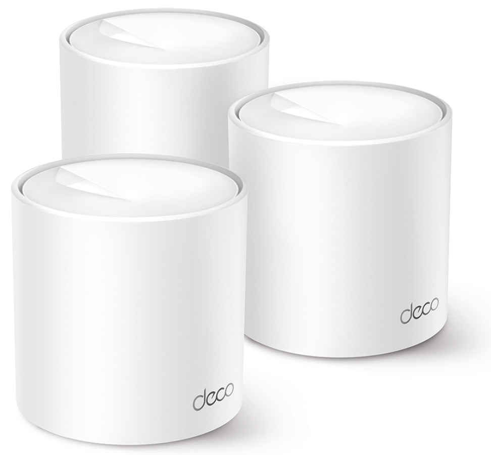 Mesh TP-Link Deco X10 AX1500 Whole Home Mesh Wi-Fi 6 System 3-pack (DECO X10(3-PACK))