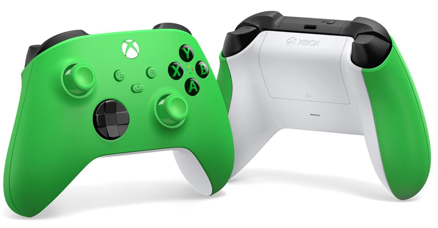 Spēļu kontrolieris Microsoft Xbox / PC Green (QAU-00091)