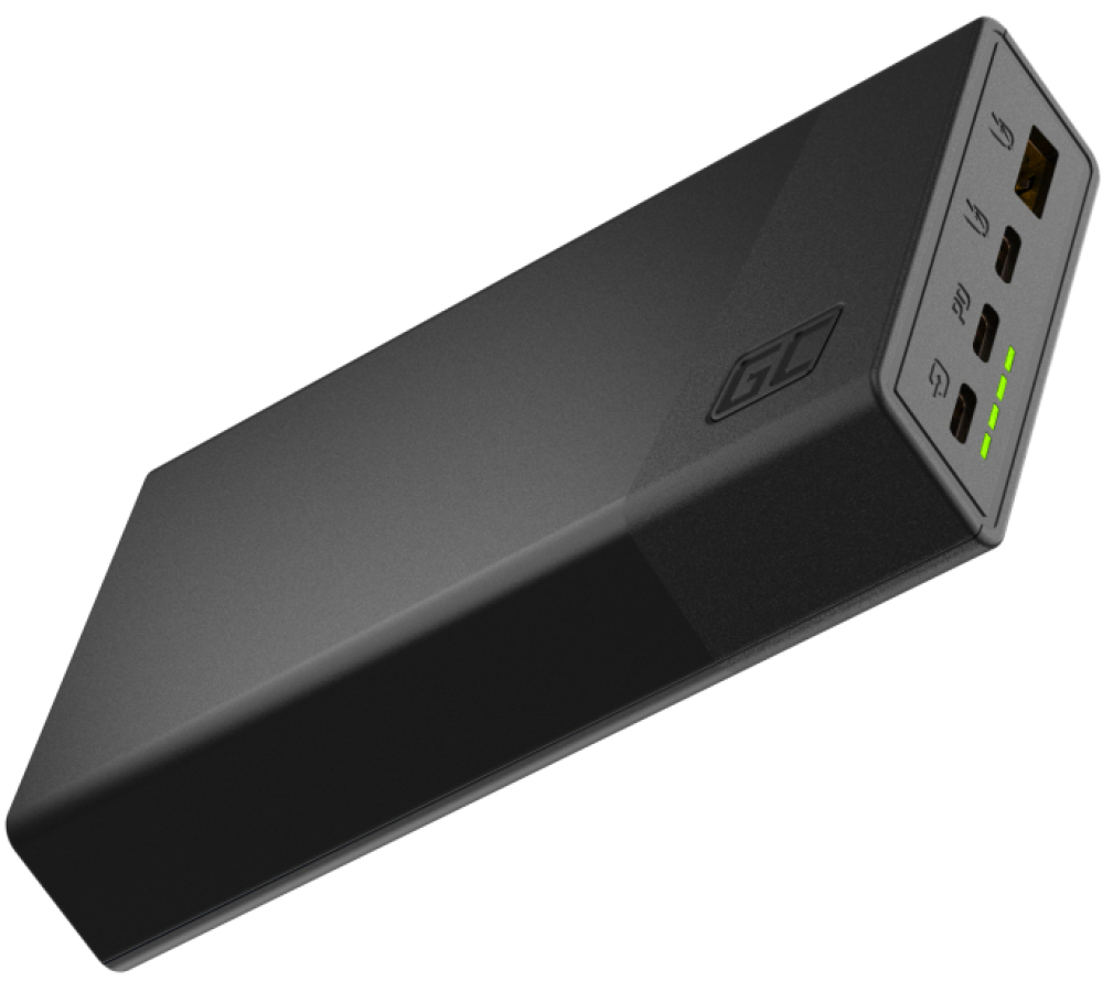 Enerģijas krātuve Green Cell PowerPlay20s 20000mAh Black (PBGC03S)