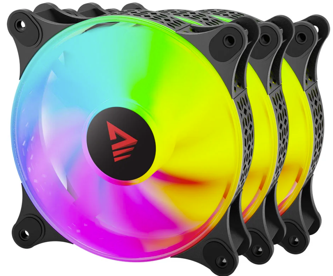 Dzesētājs Savio BLAST SET 3 x 120mm ARGB (SAVGBLASTFANSET)