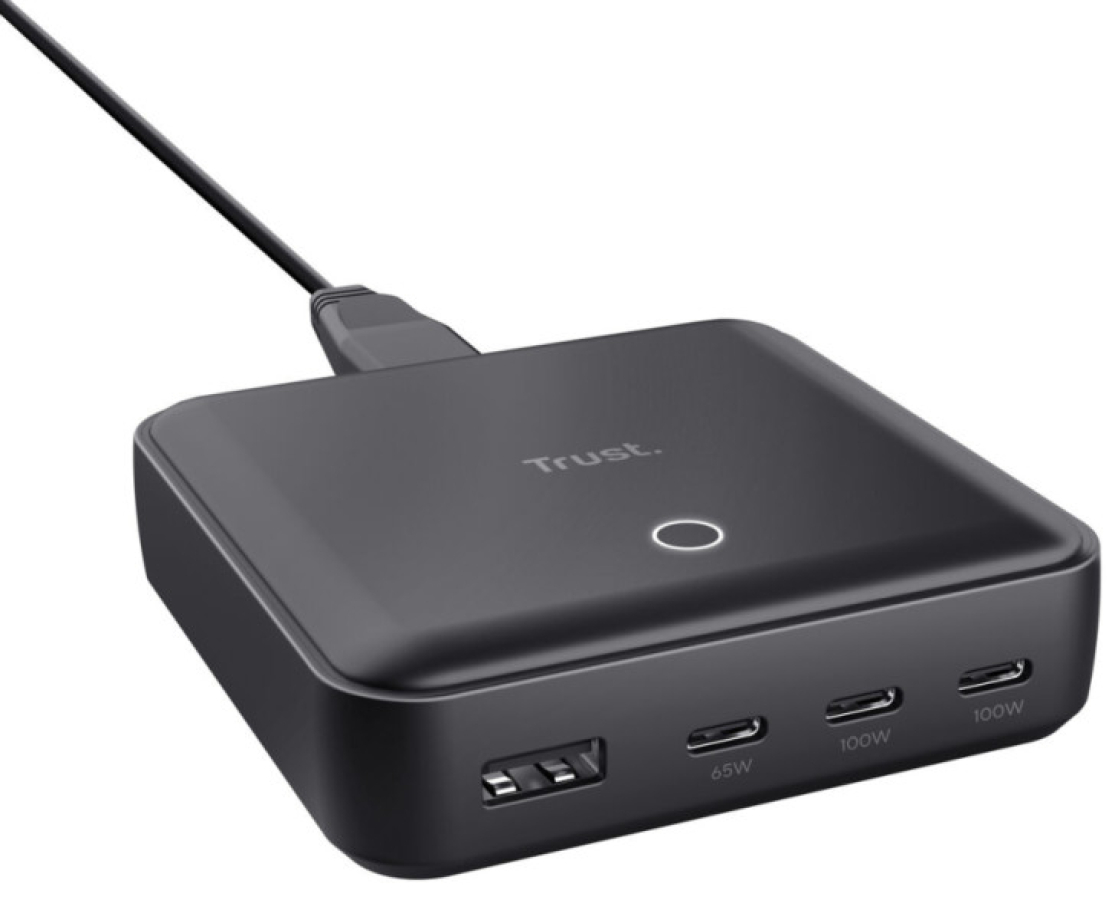 Lādētājs Trust Maxo 100W 4-Port (25242)