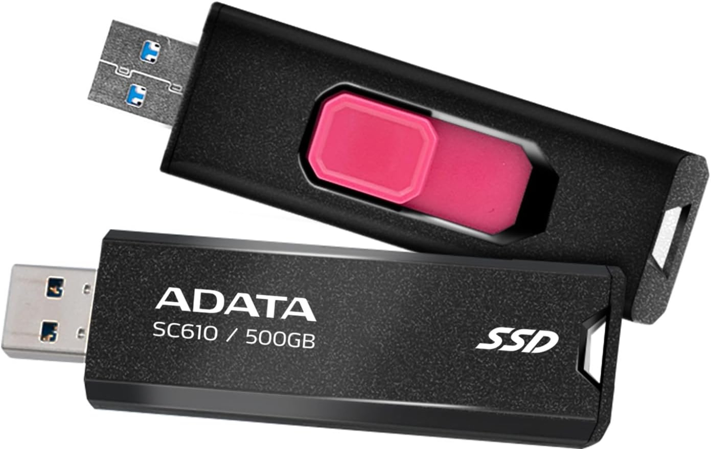 Cietais disks Adata SC610 500GB Black (SC610-500G-CBK/RD)