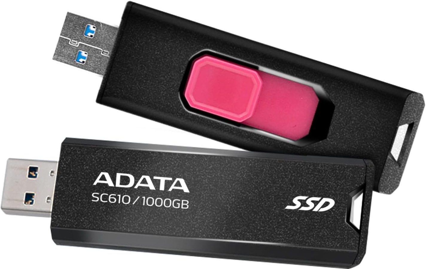 Ārējais SSD disks Adata SC610 1TB Black (SC610-1000G-CBK/RD)