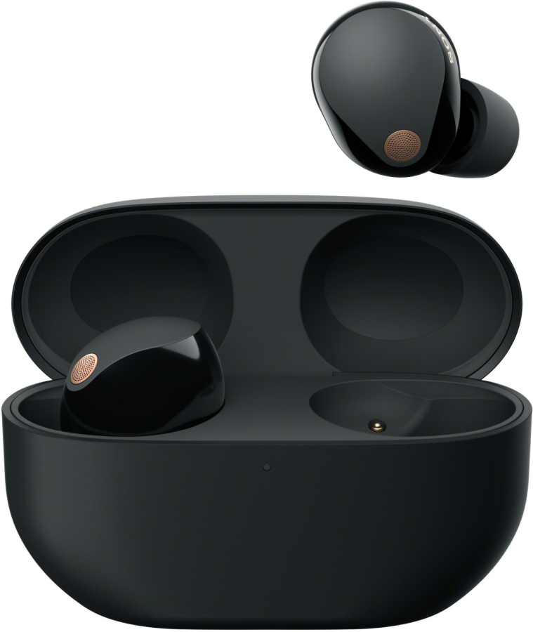 Headphones Sony WF-1000XM5 Black (WF1000XM5B.CE7)