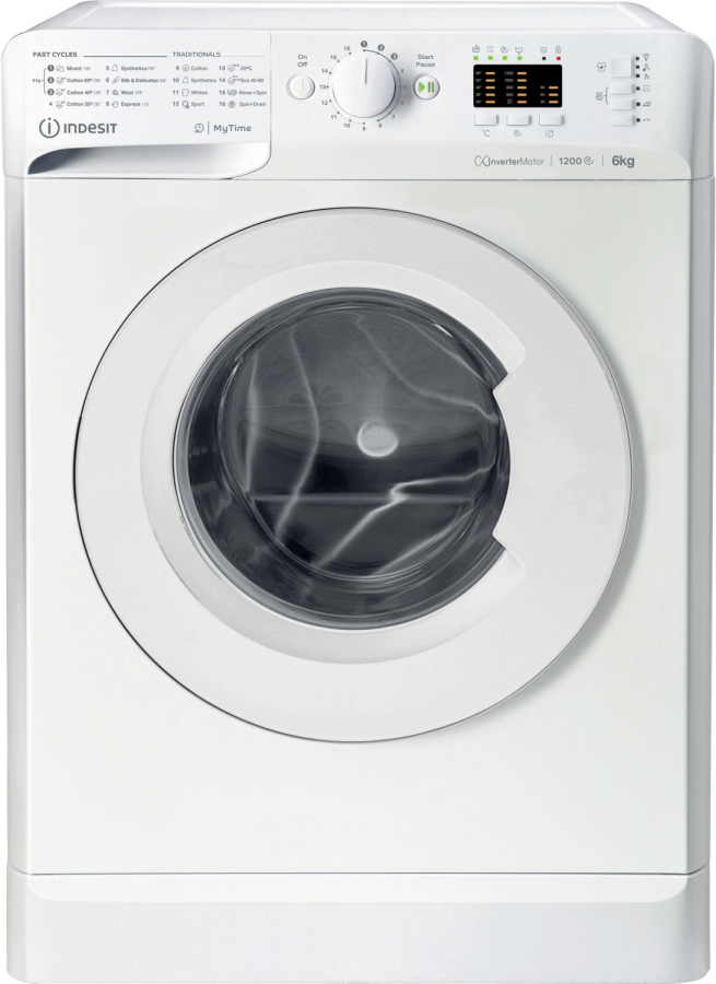 Veļas mašīna Indesit MTWSA 61294 W EE (MTWSA 61294 W EE)