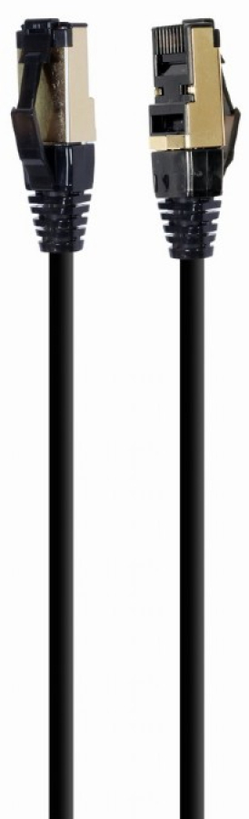 Kabelis Gembird S/ FTP Cat. 8 LSZH Patch Cord Black 10 m (PP8-LSZHCU-BK-10M)
