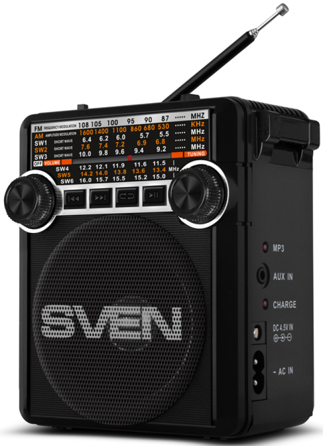 Radio uztvērējs Sven SRP-355 (SRP-355B)