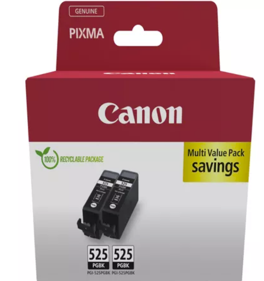 Tintes kārtridžs Canon PGI-525 Ink Twin Pac 19ml (4529B017)