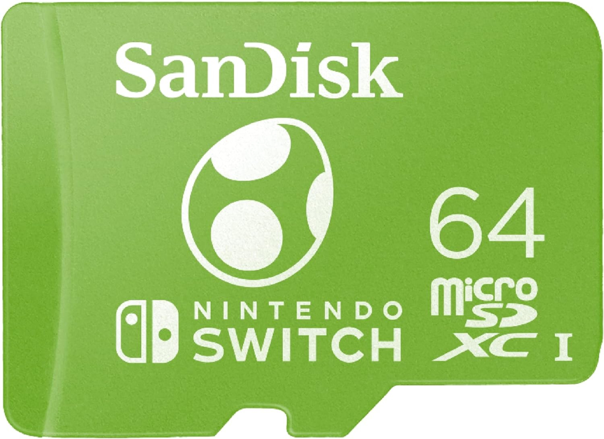 Atmiņas karte Sandisk Nintendo Switch 64GB MicroSDXC (SDSQXAO-064G-GN6ZN)