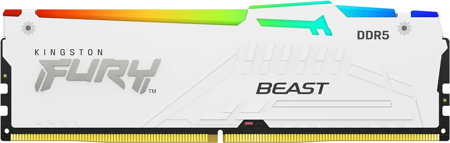 RAM Kingston FURY Beast RGB XMP 16GB (KF564C32BWEA-16)