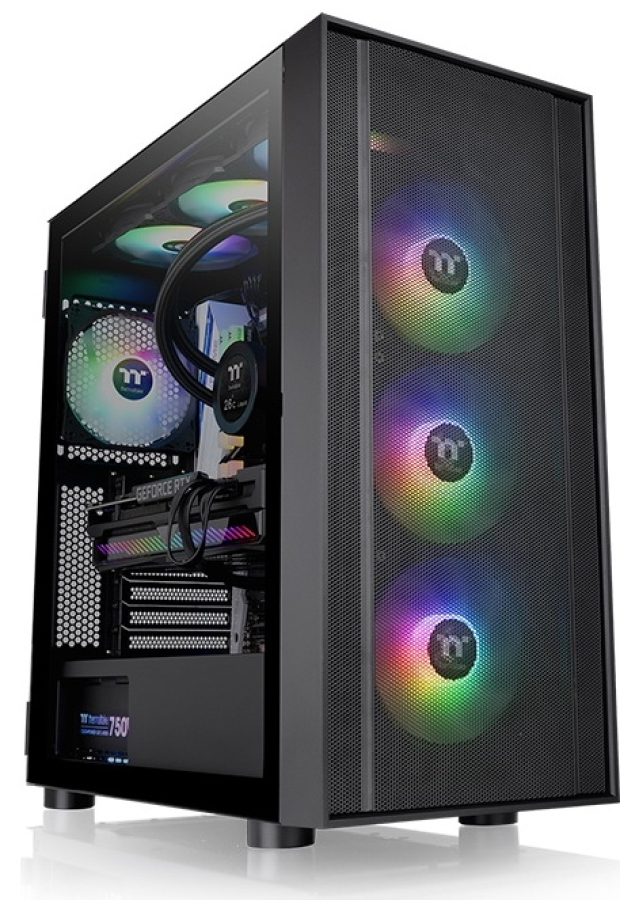Datora korpuss Thermaltake H570 TG ARGB Black (CA-1T9-00M1WN-01)