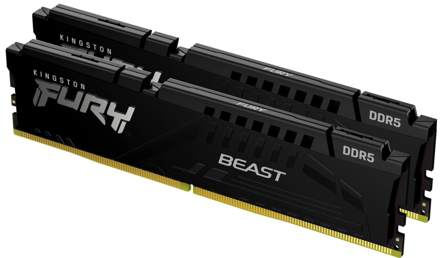 RAM Kingston Fury Beast Black XMP 16GB (KF560C30BBEK2-16)