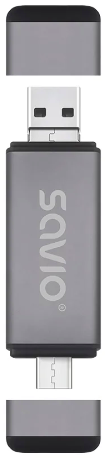 Savio USB 3in1 karšu lasītājs (AK-72)