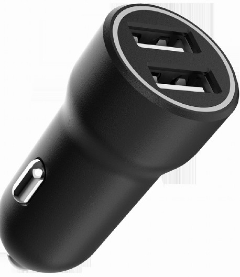 Auto lādētājs Gembird 2-port USB Car Charger Black (TA-UC-2A15-CAR-01)