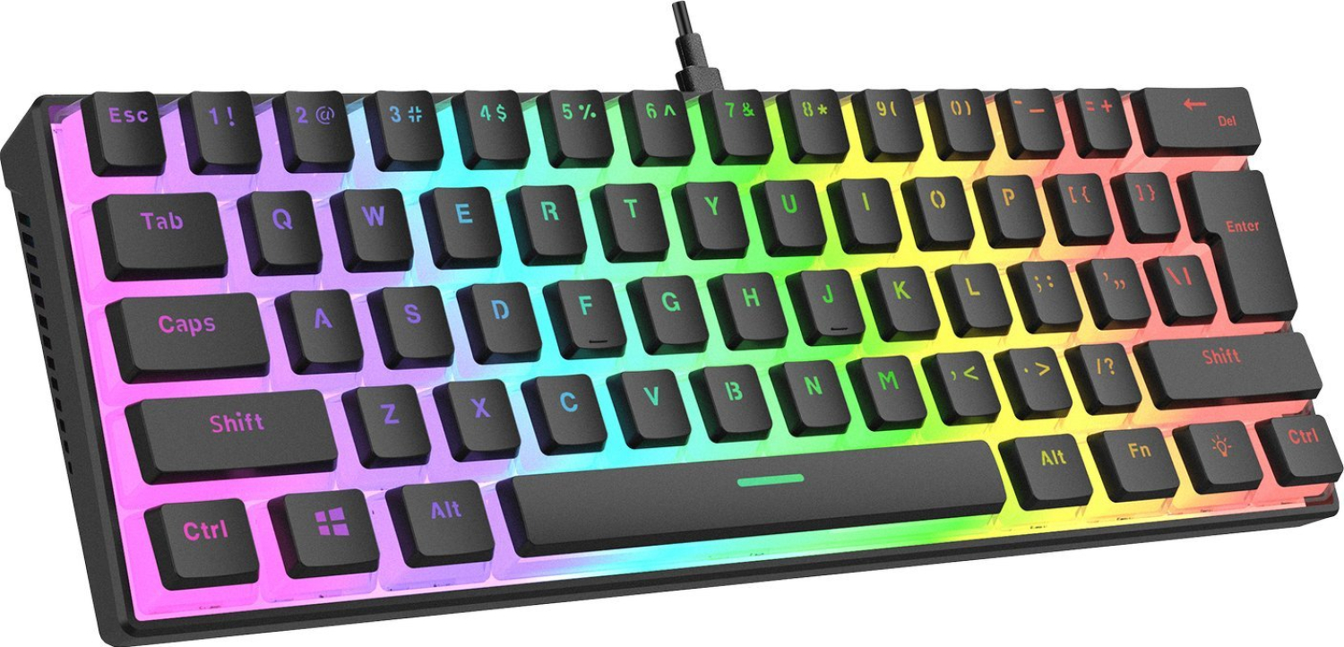 Klaviatūra Rampage Radiant K11 (RADIANT K11 BLACK)