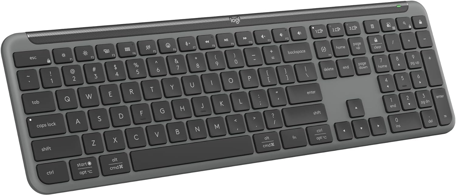 Klaviatūra Logitech K950 Graphite (920-012465)