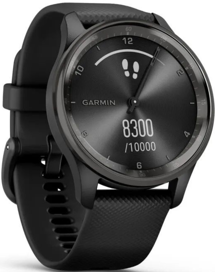 Viedpulkstenis Garmin Vivomove Trend Black (010-02665-00)
