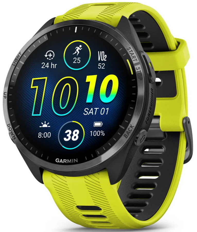 Viedpulkstenis Garmin Forerunner 965 Yellow (010-02809-12)