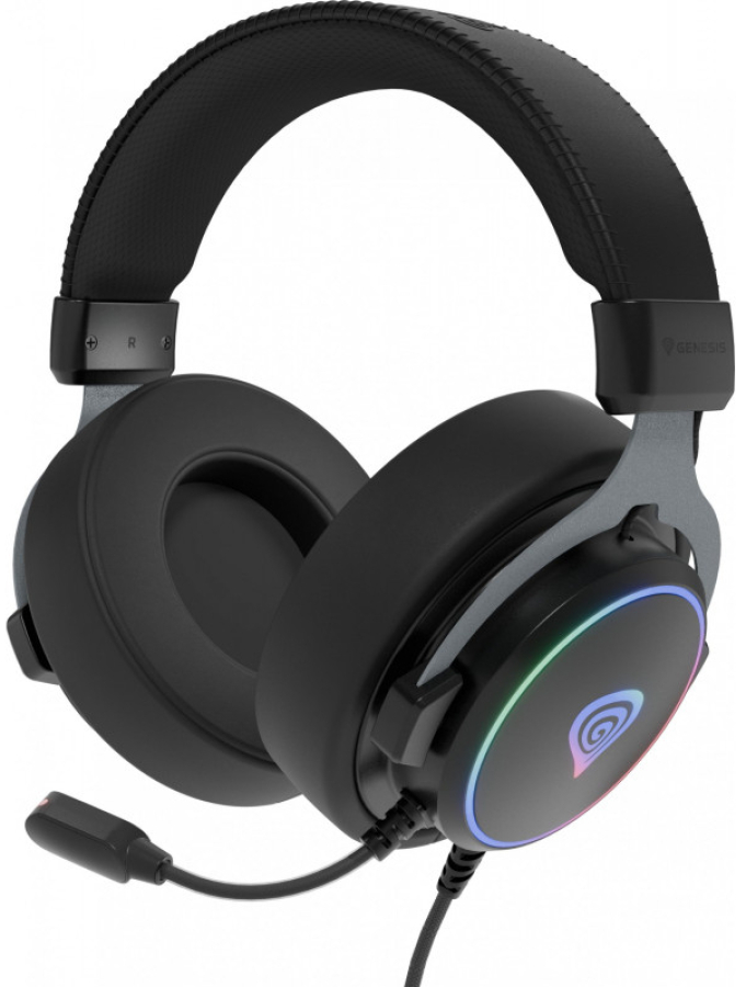 Headphones Genesis Neon 764 RGB Black (NSG-2169)