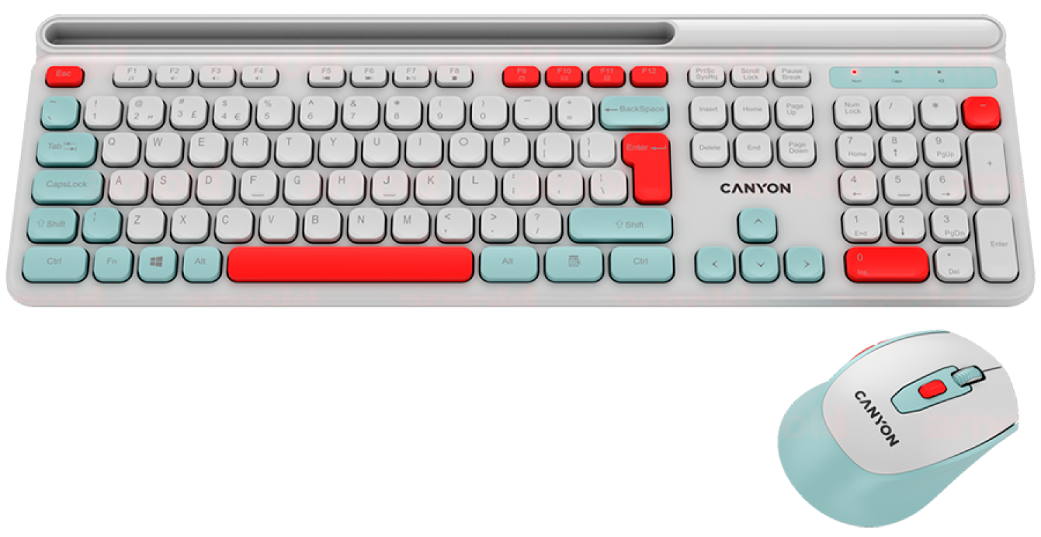 Perifērijas komplekts Canyon HSET-W5 (CNS-HSETW5WT)