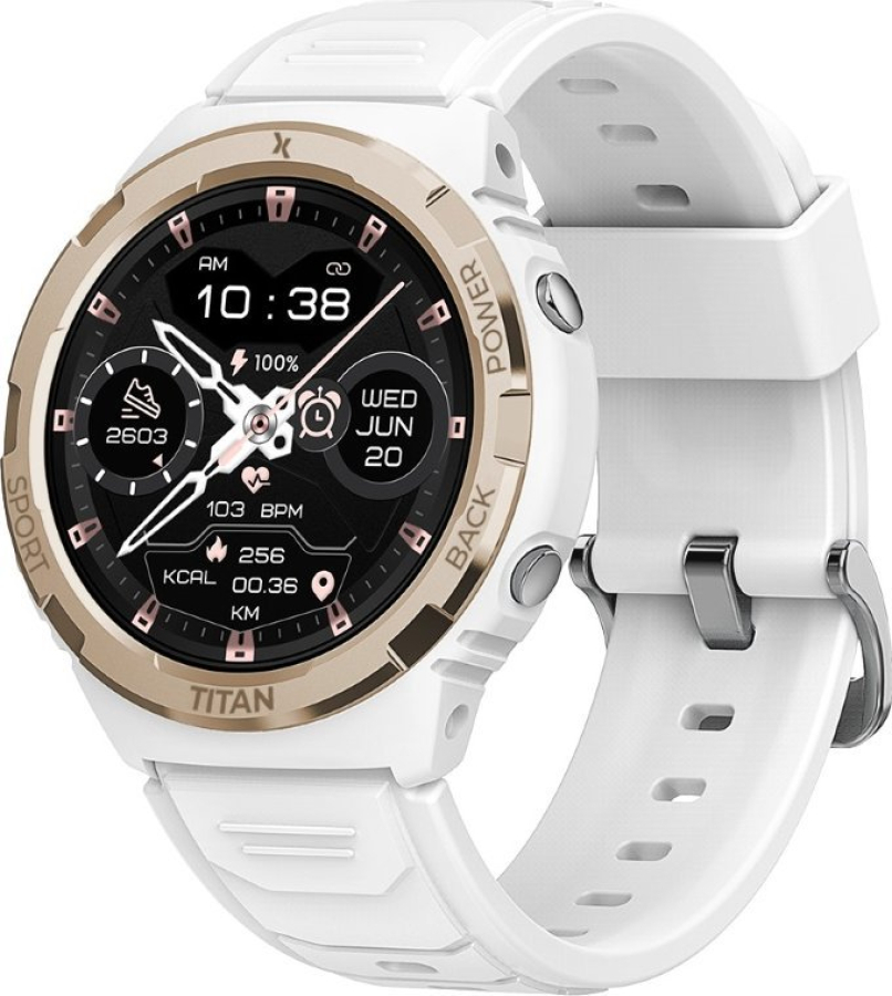 Viedpulkstenis Maxcom FW100 Titan Valkiria White (MAXCOMFW100WITE)