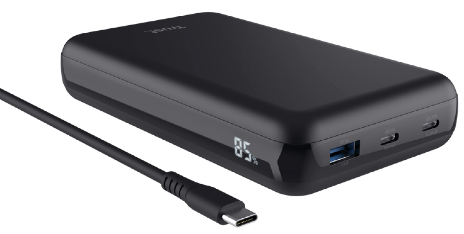 Enerģijas krātuve Trust Laro Laptop Powerbank 100W (25240)